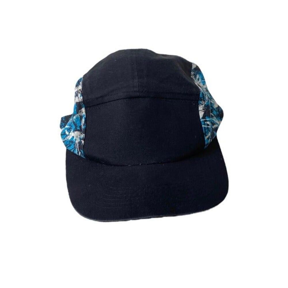 Blackjack OMO Men’s Hat Black and Blue Retro Style Adjustable Adult One Size